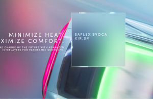 Eastman, Saflex™ Evoca™ XIR.SR을 출시하여 전기차 선루프 성능 향상