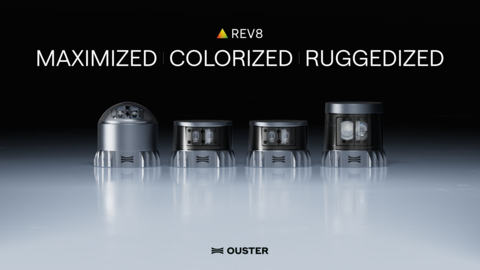 세계 최초! Ouster, REV8 네이티브 컬러 라이다 출시
