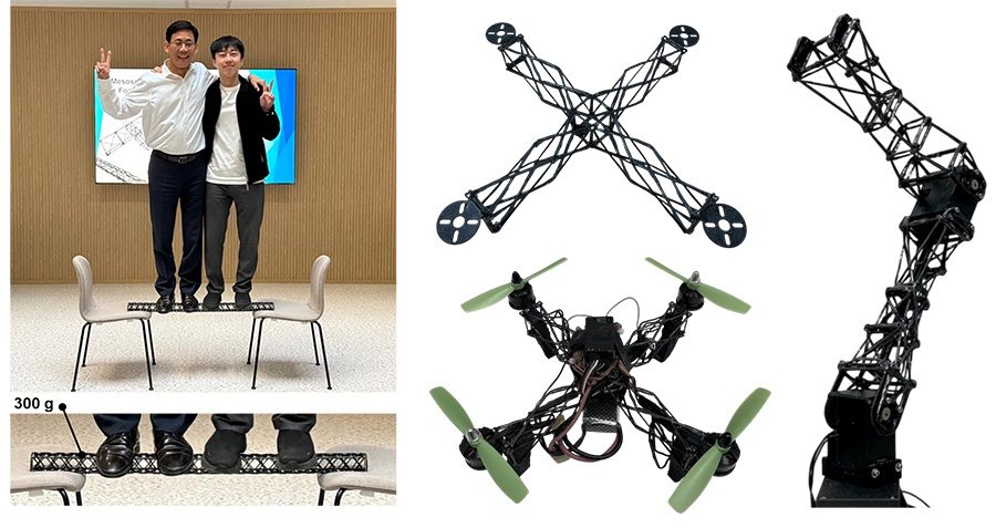 알루미늄에 필적하는 성능, 서울대학교가 초경량 탄소섬유 격자 재료 제조