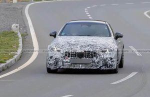 CLE가 V8을 달 자격이 없다고 누가 말했나? CLE 63, 보닛을 열어 보여주다! AMG CLE 63 도로 주행 실사 촬영