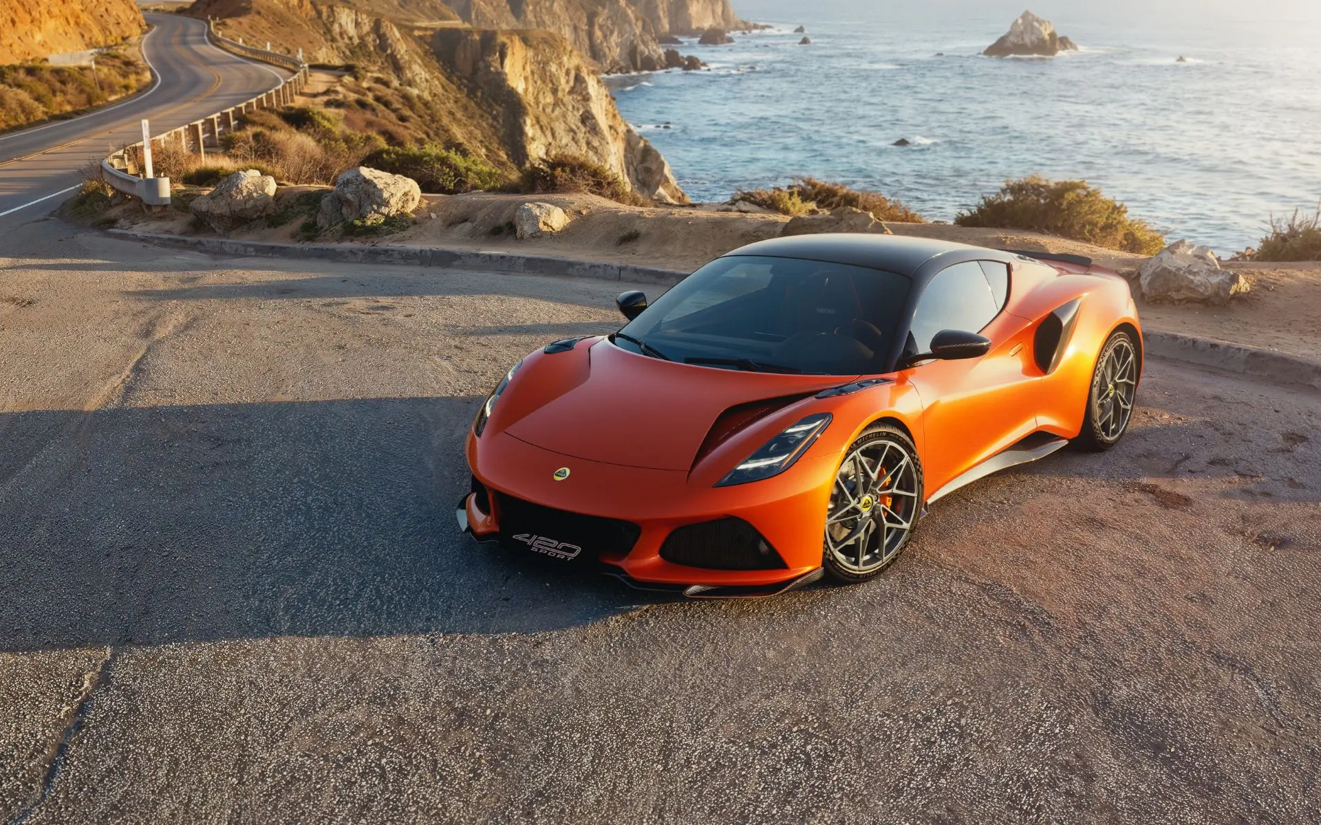 Lotus Emira 420 Sport front quarter