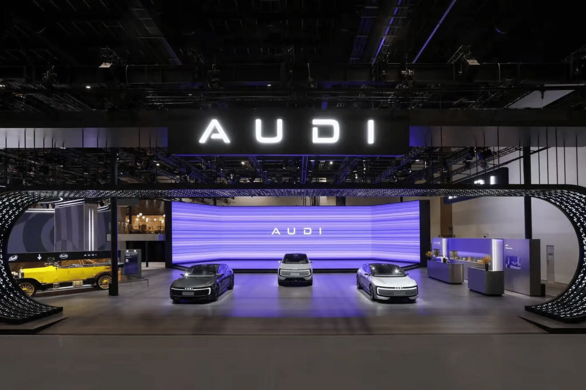 The hottest trends from China; Big AUDI stage
