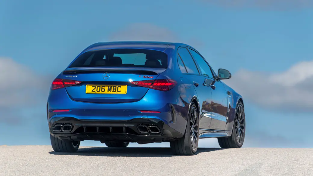 Mercedes-AMG C63 S E Performance rear