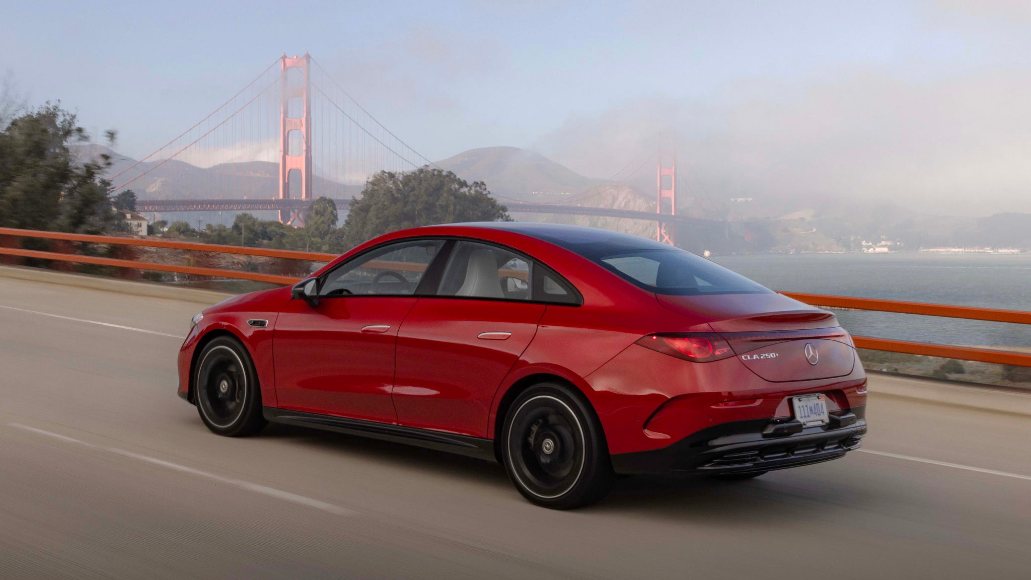 Fahrveranstaltung Mercedes-Benz CLA mit EQ Technologie in San Francisco, 2025 // Test Drive Mercedes-Benz CLA with EQ Technology in San Francisco, 2025