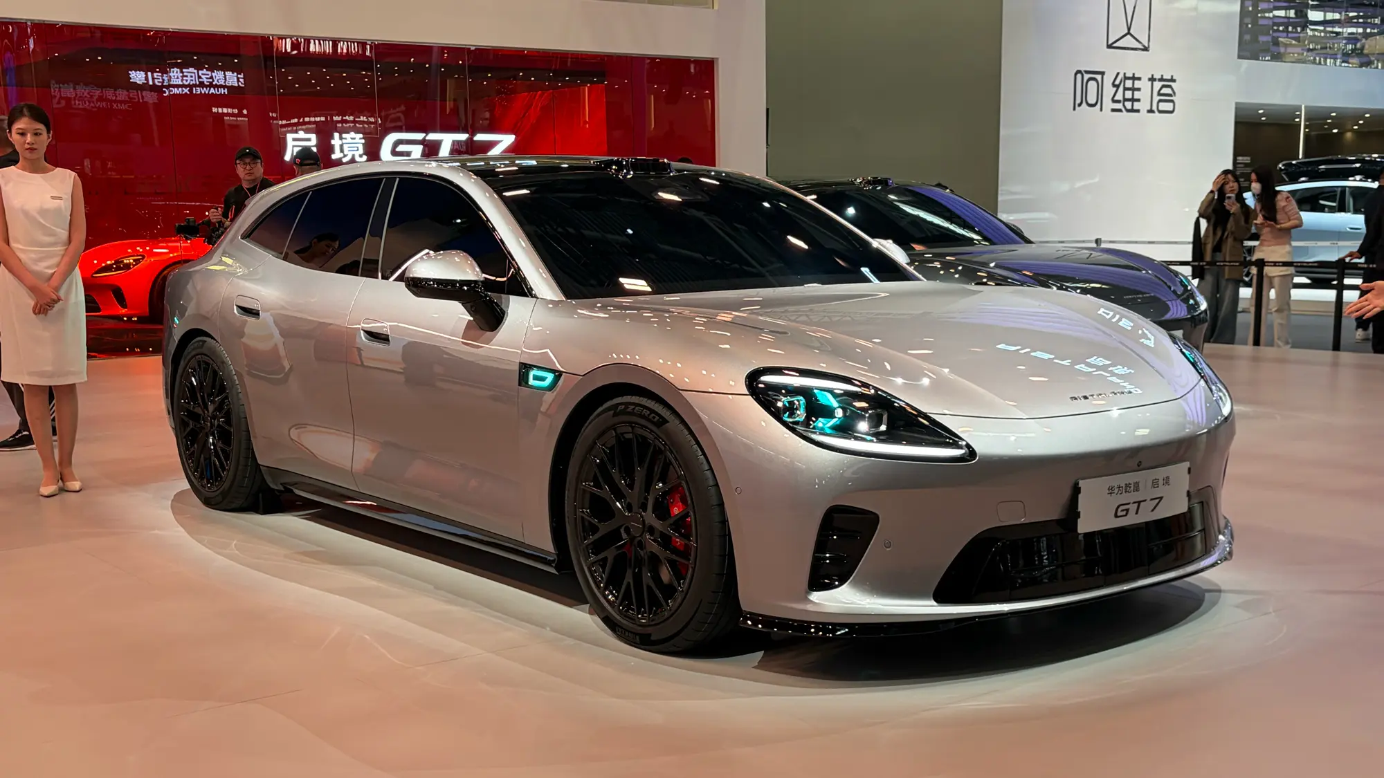 Huawei and GAC team up for a Panamera and Taycan rival